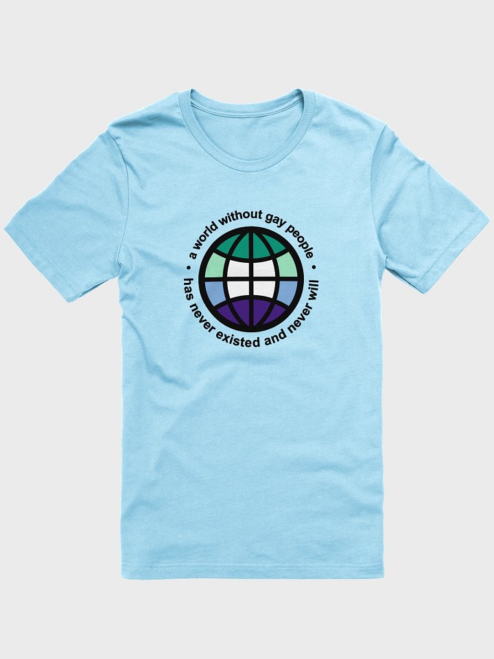 a world without gay people t-shirt product image (1)