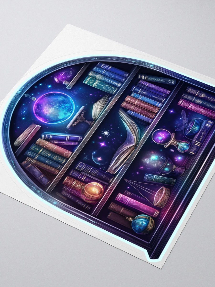 Starry Book Shelf Sticker product image (3)