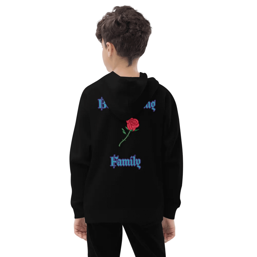 Teal and Purple Decorative Youth Pullover product image (9)