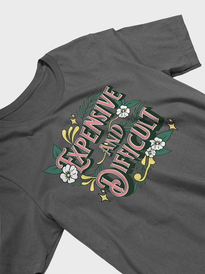 Elegance And Difficult Flowery T-Shirt product image (2)