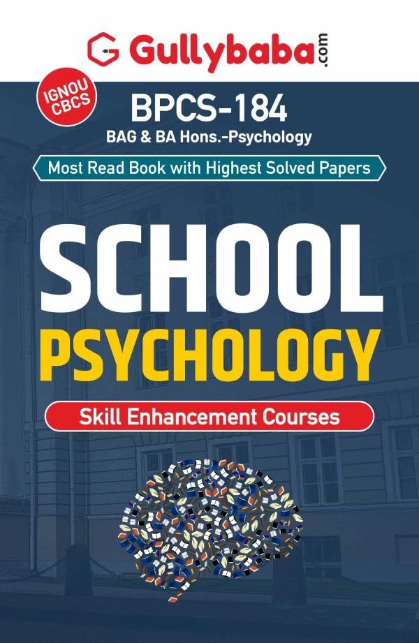 IGNOU BPCS-184 School Psychology product image (1)