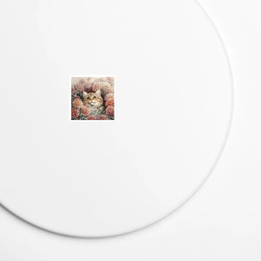 Chrysanthemum Cat Magnets product image (7)