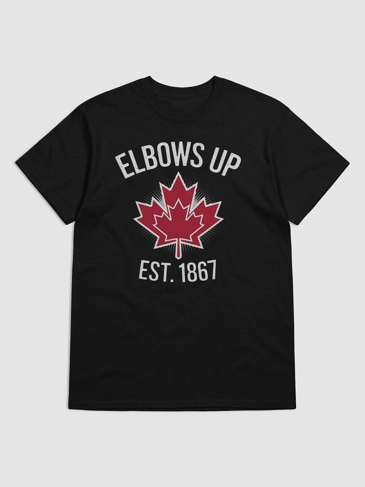 Elbows Up Canada Est. 1867 T-Shirt – Proud Canadian product image (6)