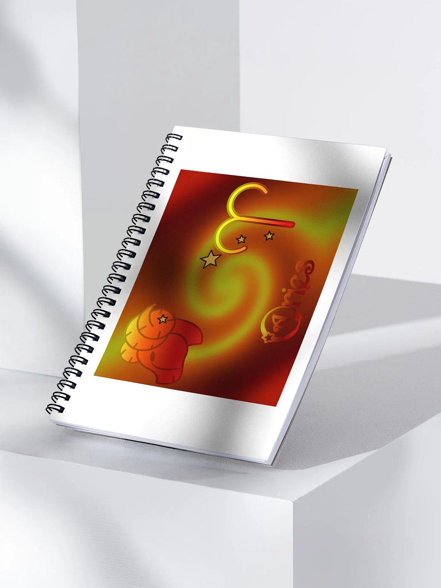 Cosmic Aquarius Spiral Notebook product image (3)