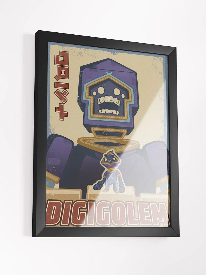DigiGolem Framed Poster product image (1)