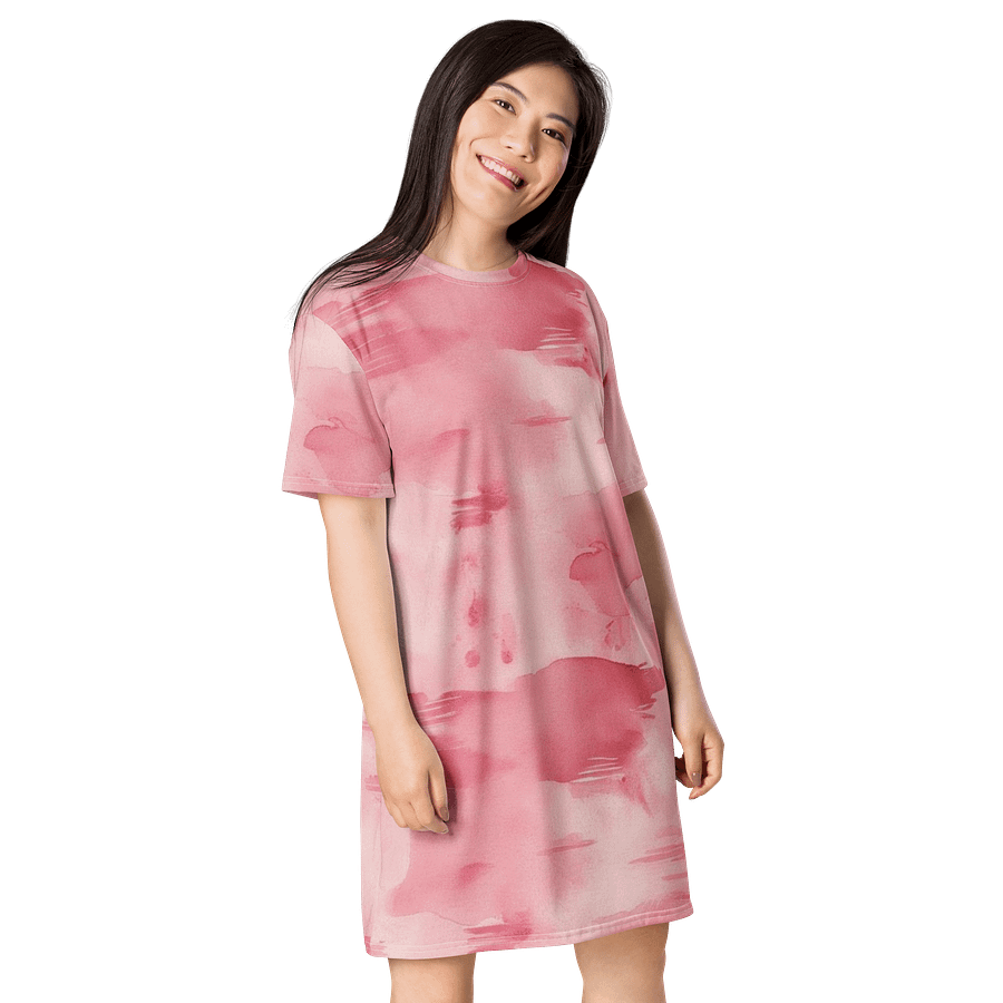 Pink Watercolor Dream All-Over Dress product image (4)