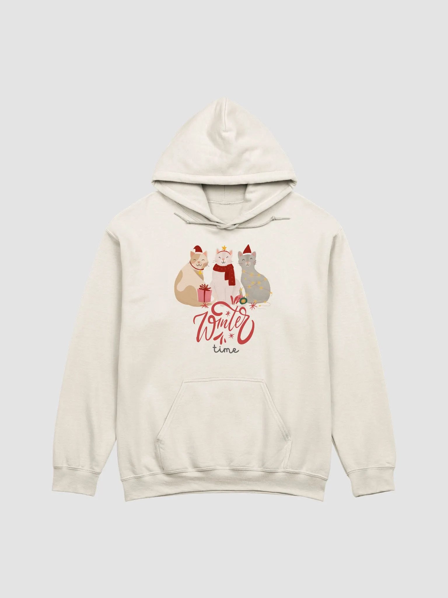 Winter Time Cat Lover Hoodie product image (1)