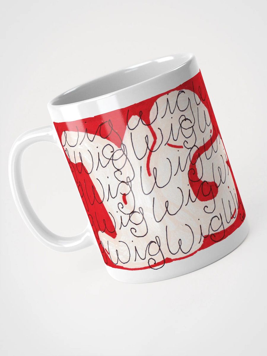 Big Wig White Glossy Mug product image (5)
