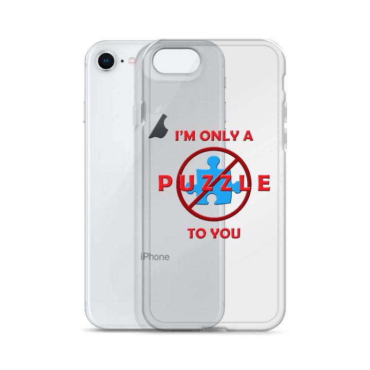 Only a Puzzle to You iPhone Clear Case product image (51)