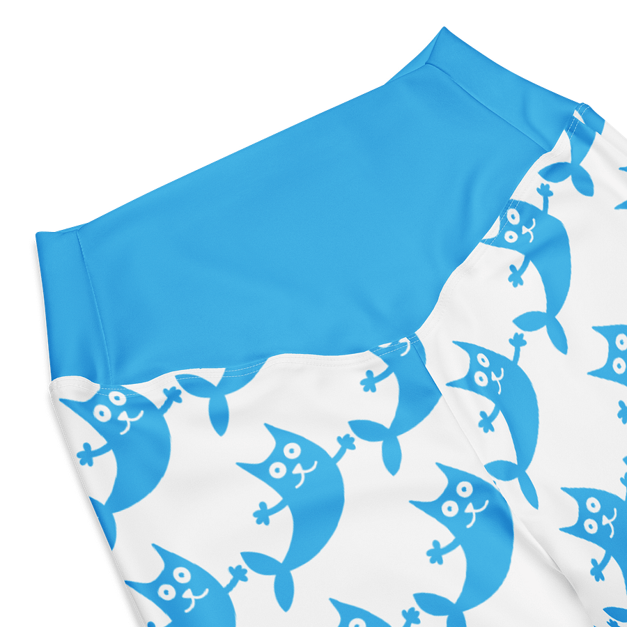 Mermaid Cat Flare Leggings product image (6)