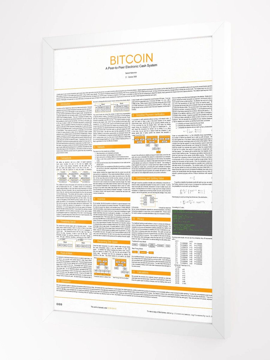 The BITCOIN Whitepaper 2.0 product image (2)