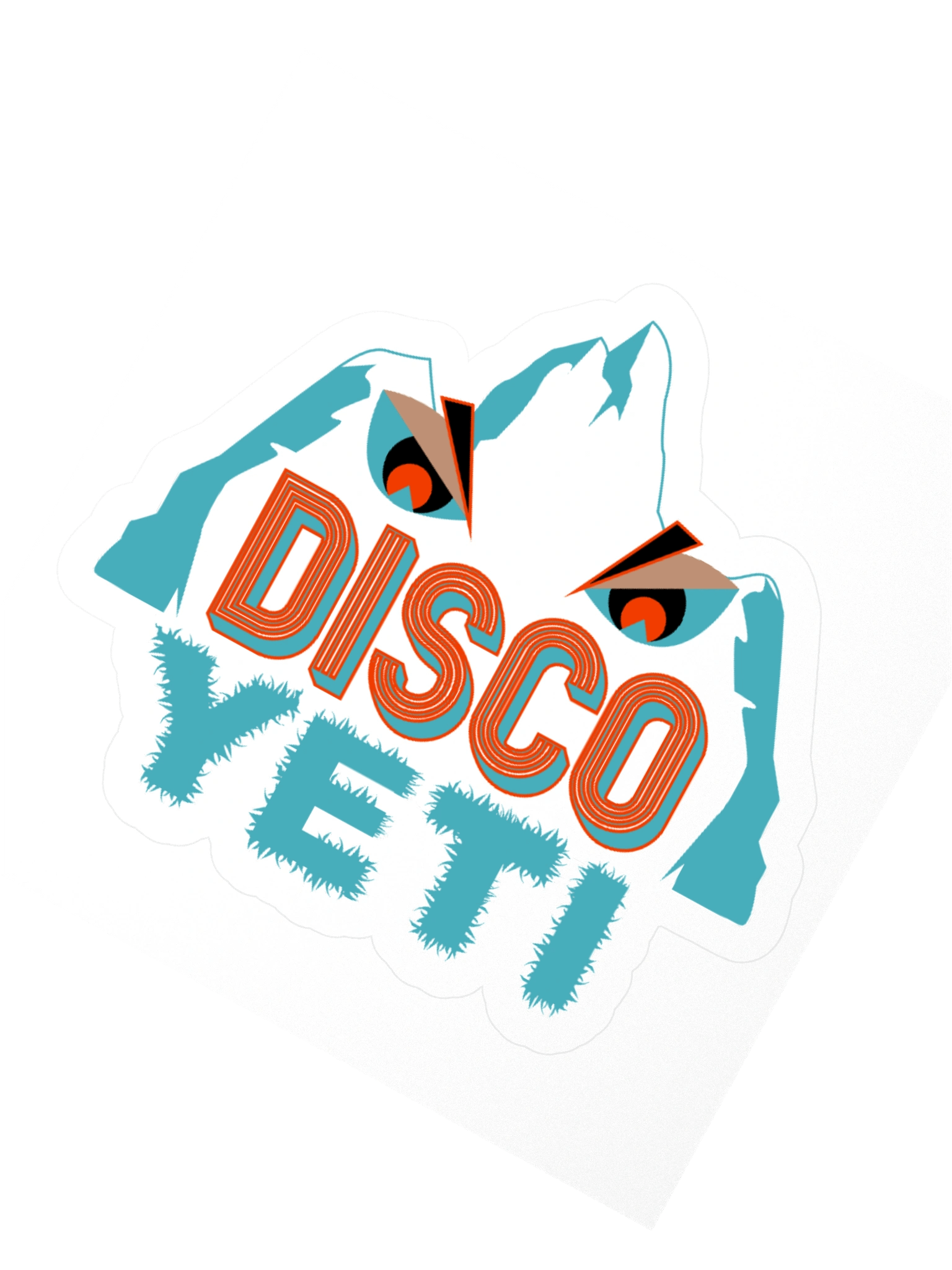 Disco Yeti Sticker product image (2)