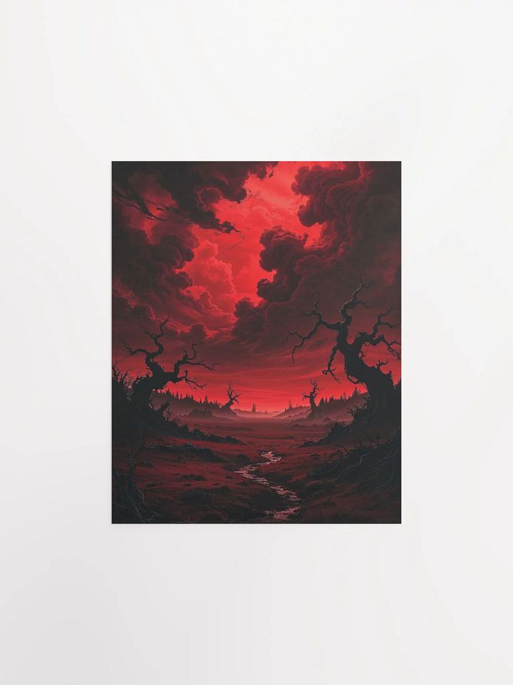 Crimson Apocalypse Matte Poster product image (8)