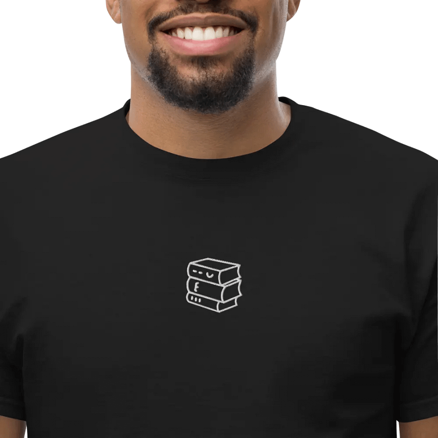 Sleek Line Drawing of books T-Shirt product image (24)