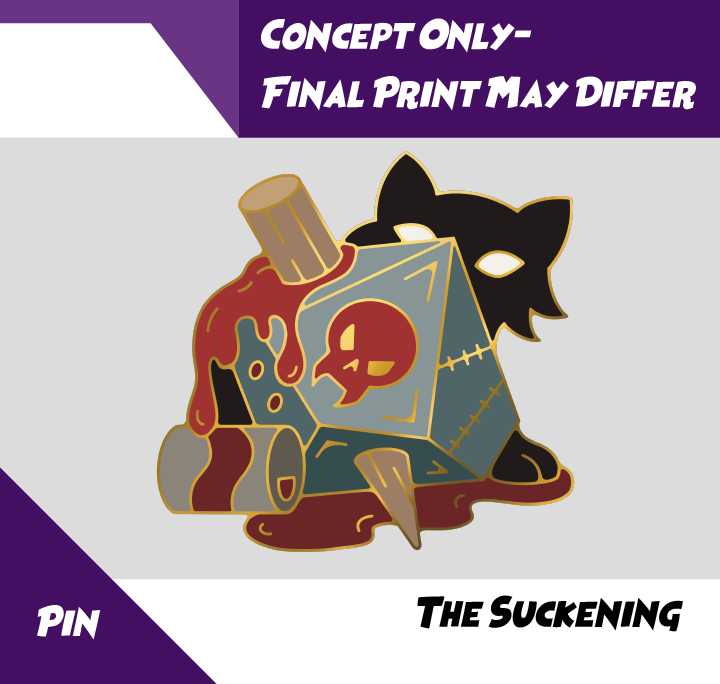 The Suckening Merch Club Pin (October 2025) product image (2)
