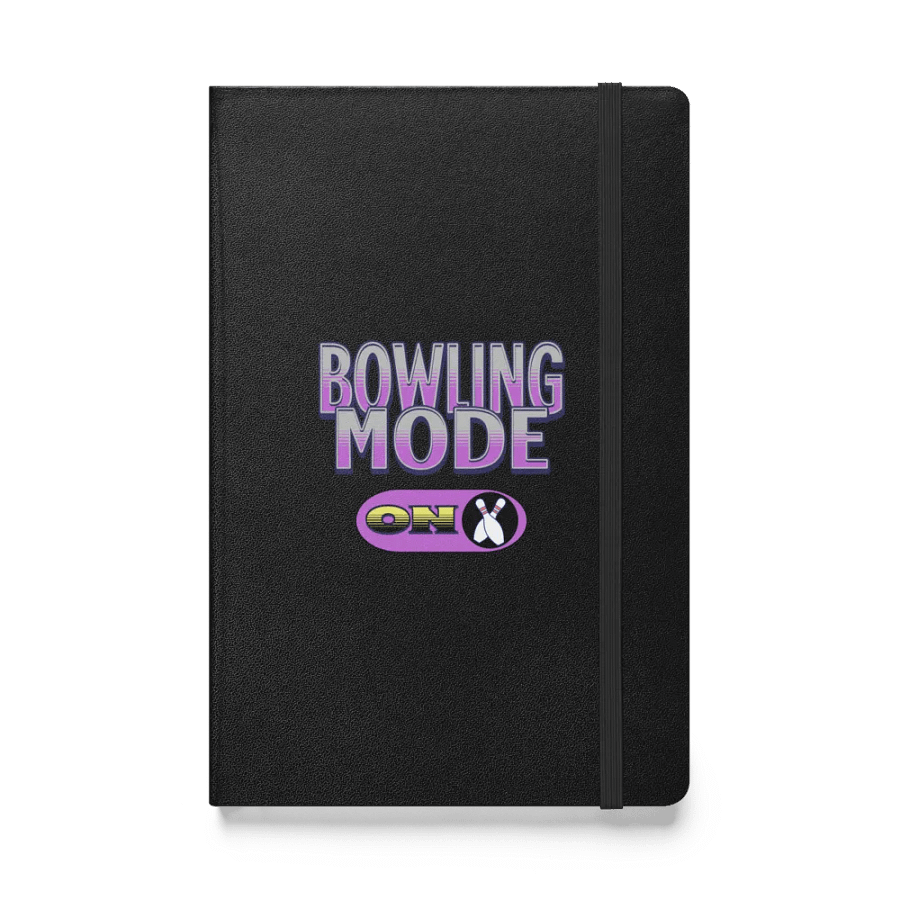 Bowling Mode On Hardcover Journal product image (1)