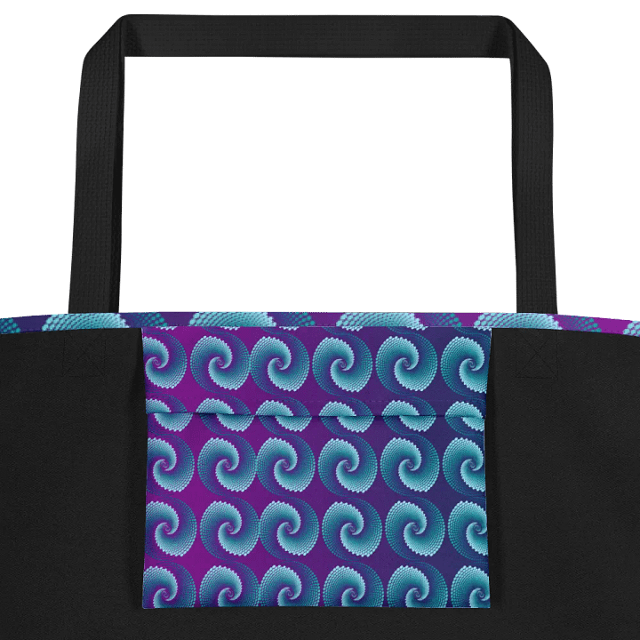 Spiral Symphony Large Tote Bag for arty ladies moms friends product image (2)
