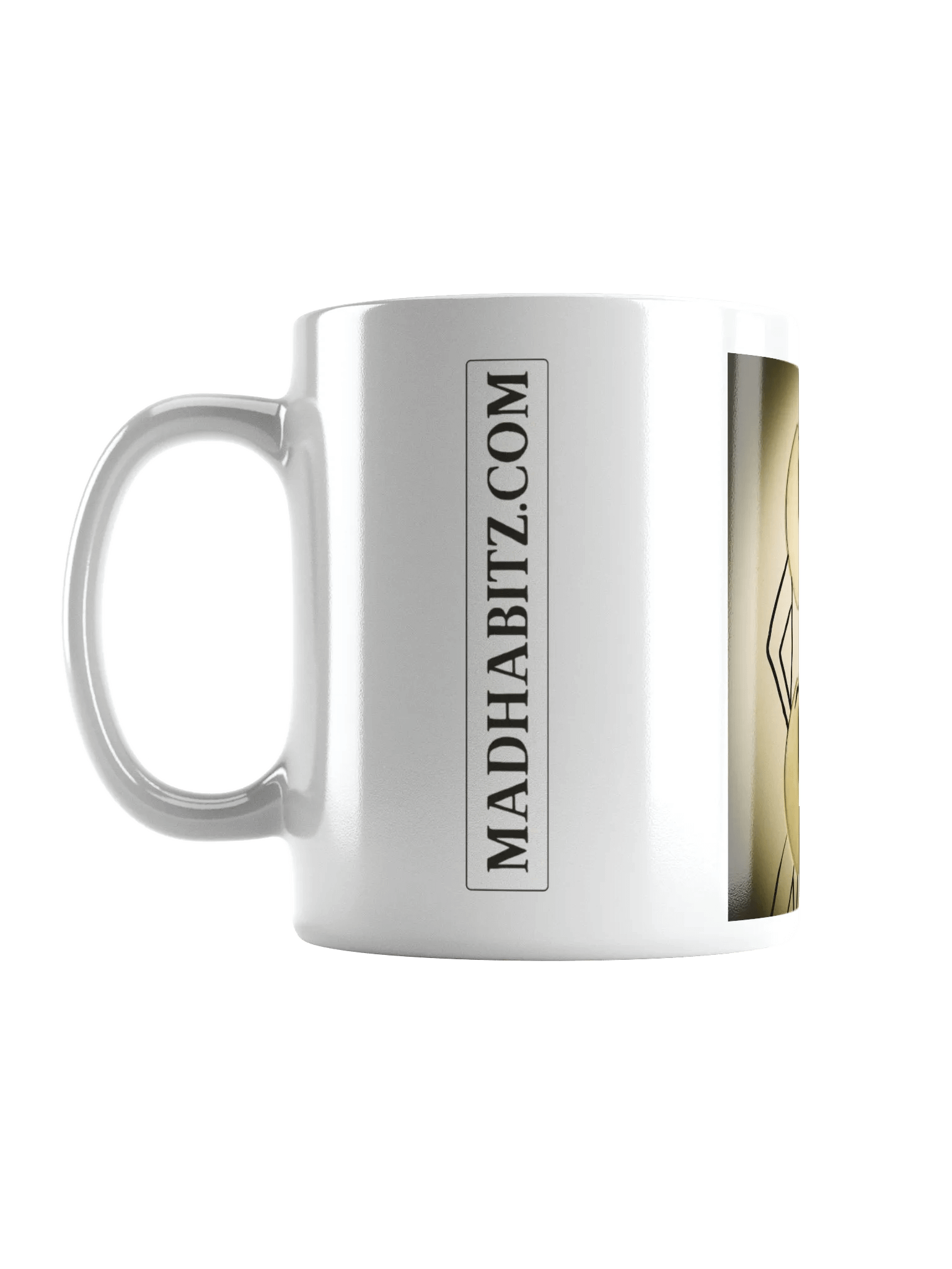 Expressive Faces White Glossy Mug product image (16)