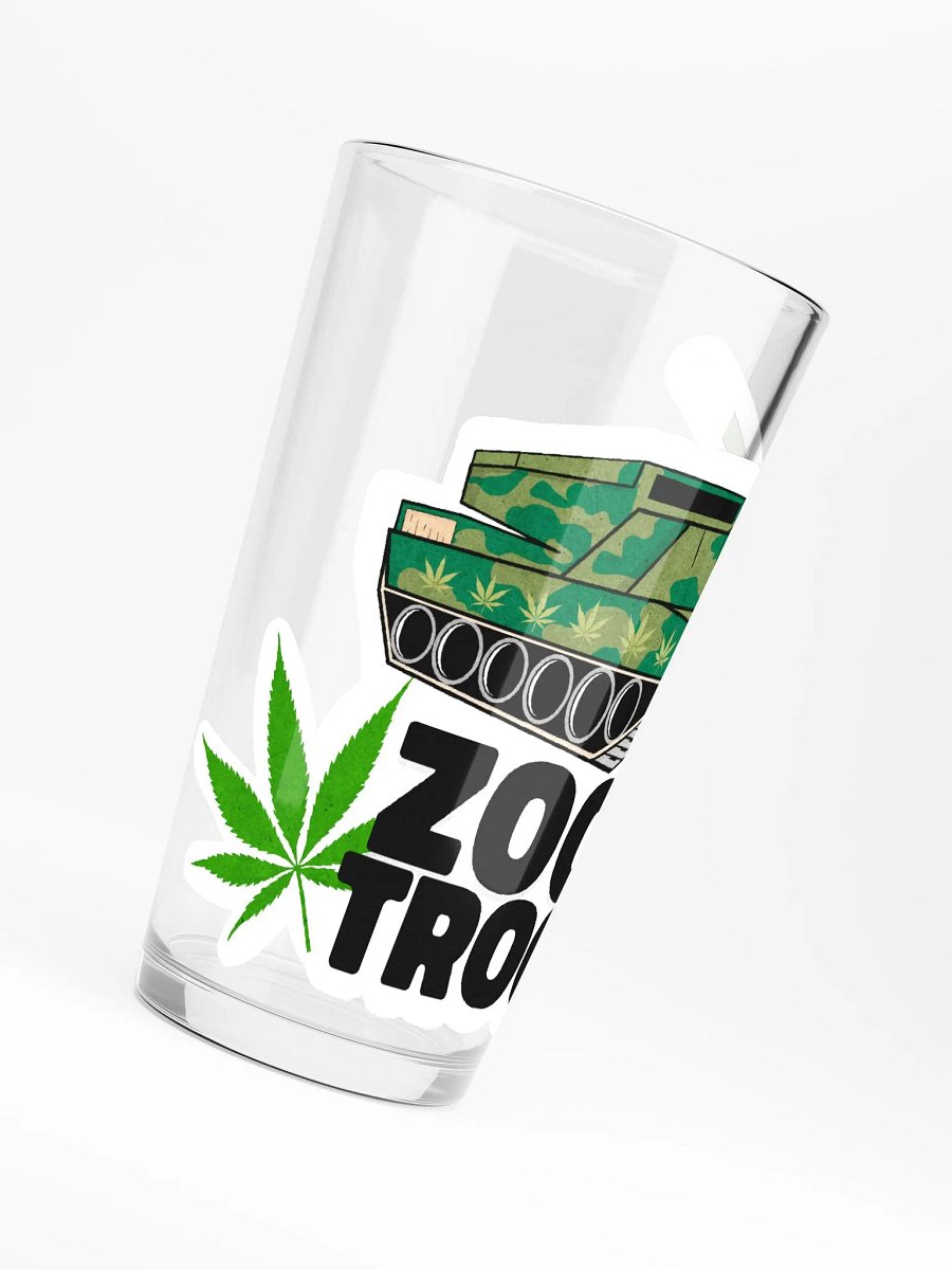 Zoot Troop large logo glass product image (6)