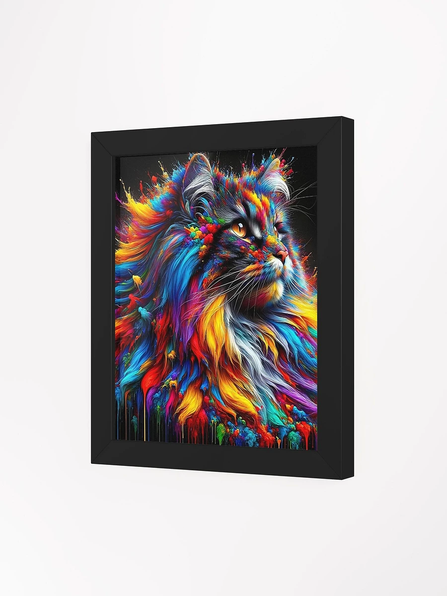 Framed High-Quality Matte Poster (in): Norwegian Forest Cat 2 product image (40)