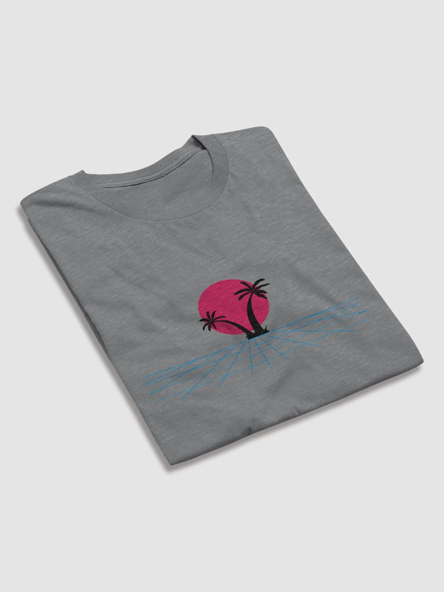 Retro-Futuristic Red Sun T-Shirt product image (7)