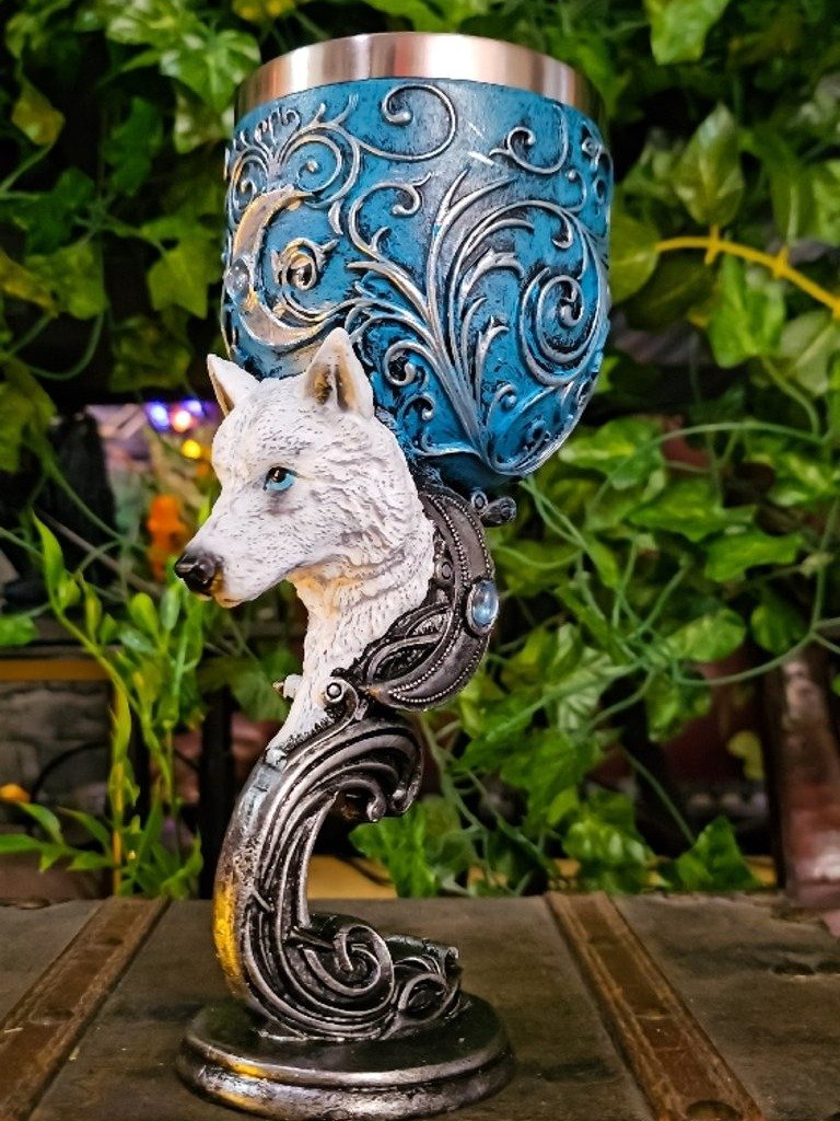 The Armored Kingdom White Fang Dire Wolf Goblet product image (2)