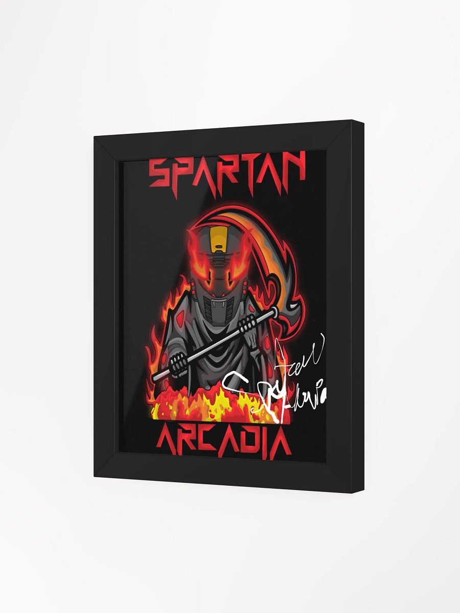 Spartan Arcadia Engulfed Autographed poster product image (27)