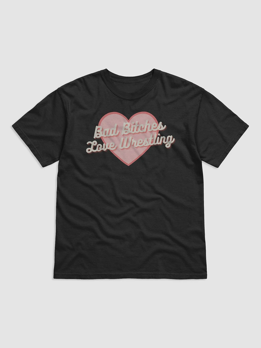 Bad Bitches Love Wrestling Short Sleeved T-Shirt product image (1)