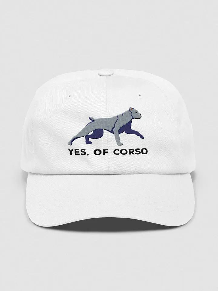 Yes, Of Corso Classic Dad Hat(Embroidered) of a Cane Corso(Blue) product image (33)