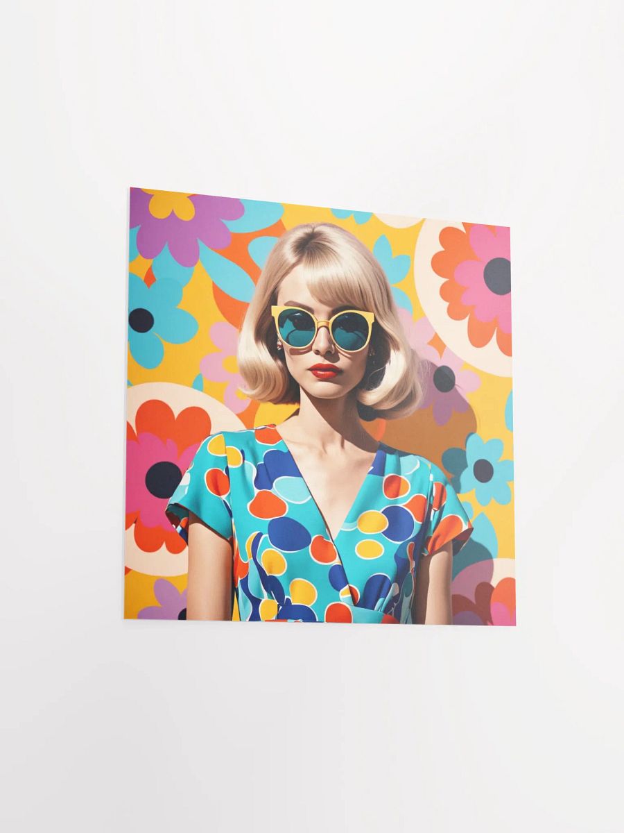 Woman and Flowers Poster product image (3)