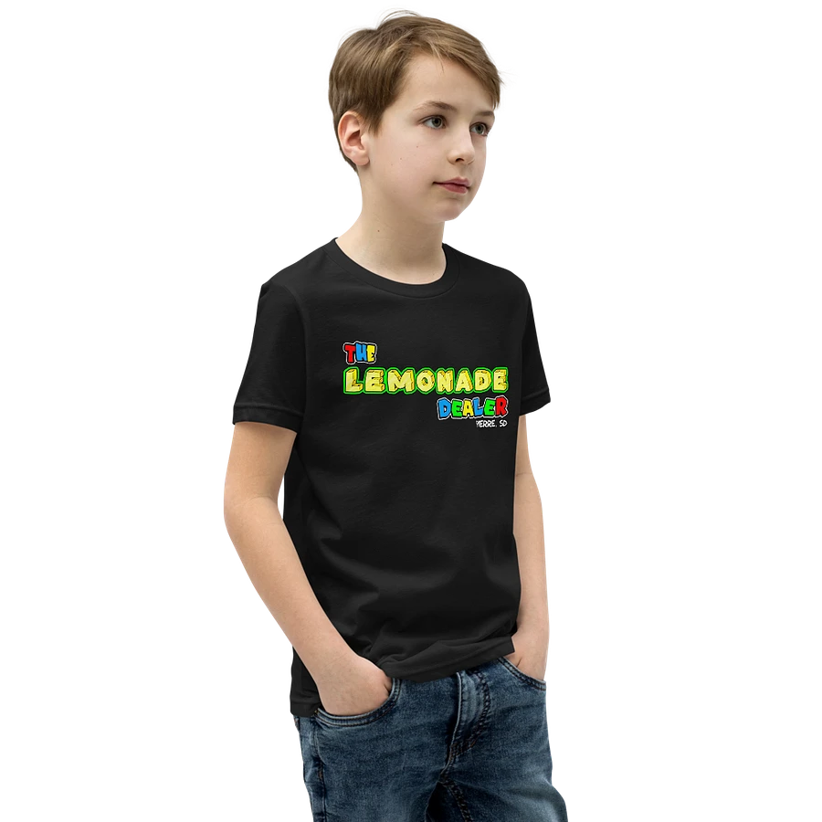 The Lemonade Dealer Kid's Black T-Shirt product image (4)