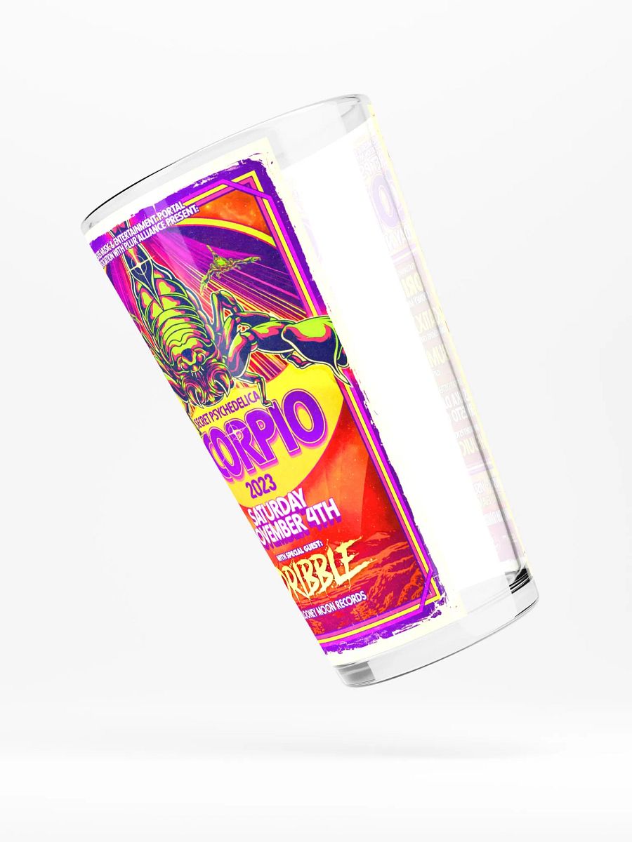 Scorpio 2023 Shaker Pint Glass product image (3)