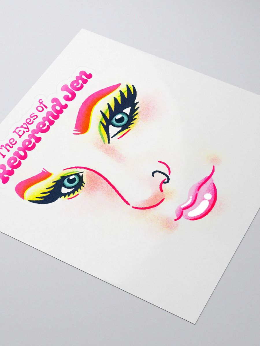 The Eyes of Rev. Jen sticker product image (3)