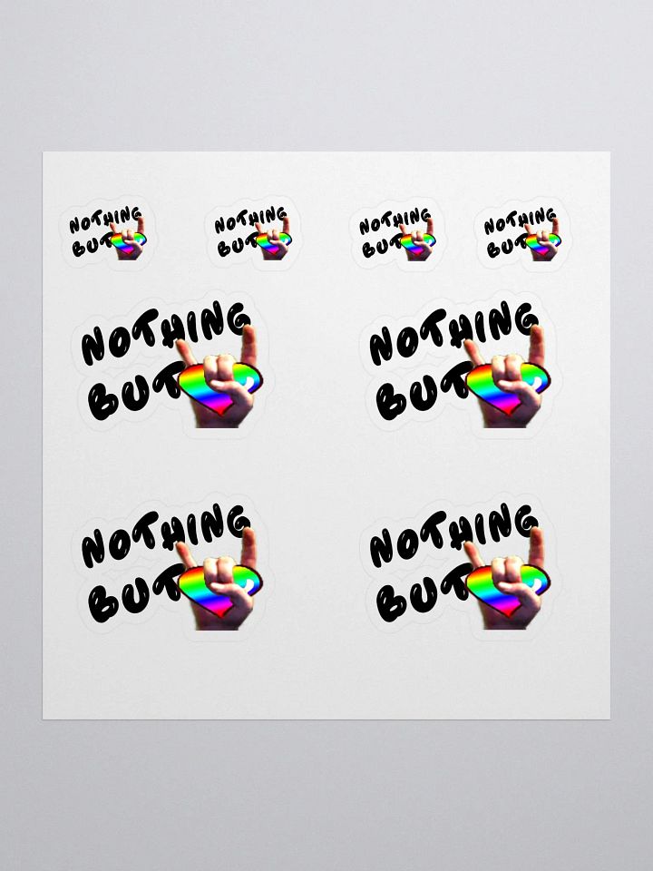 Nothing But Love - Stickers - Pride Edition product image (1)