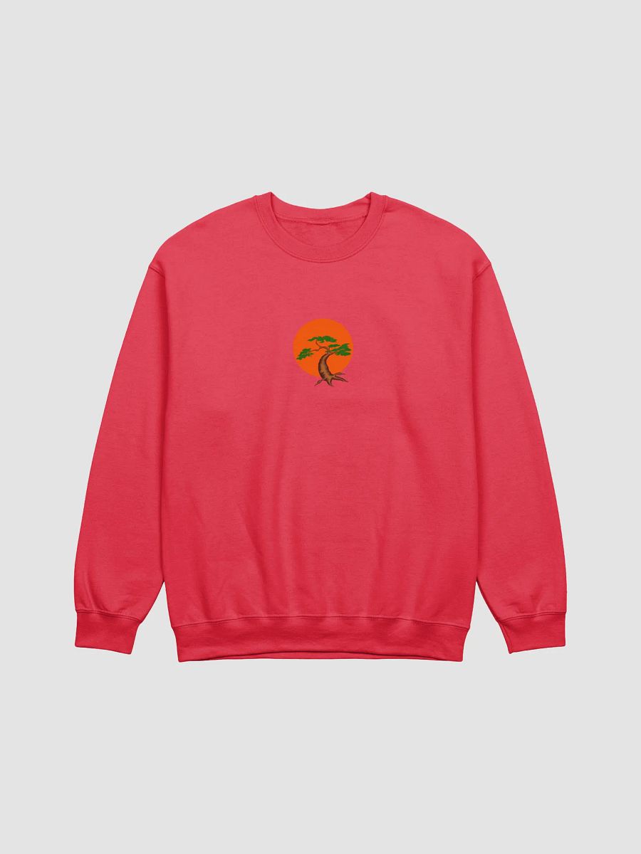 Bonsai Sunset Tree Artistic Crewneck product image (1)