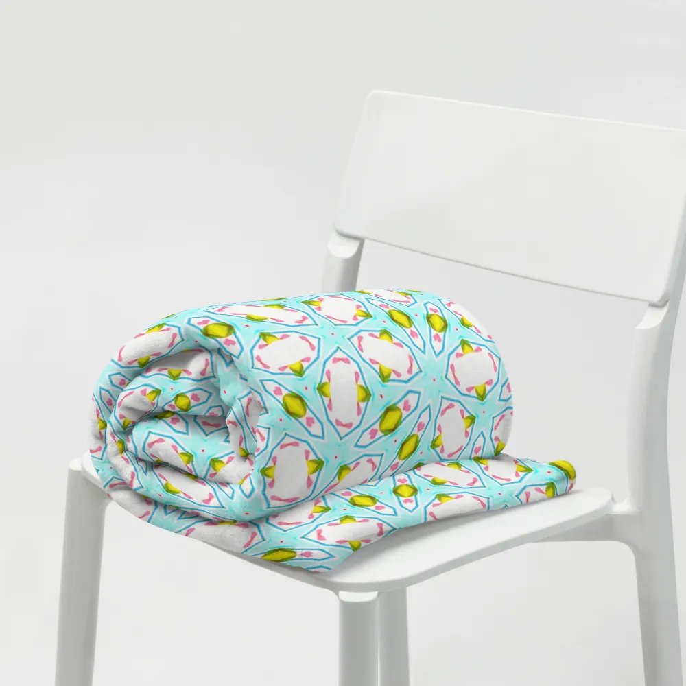 Colorful Diamond & Heart Throw Blanket product image (9)