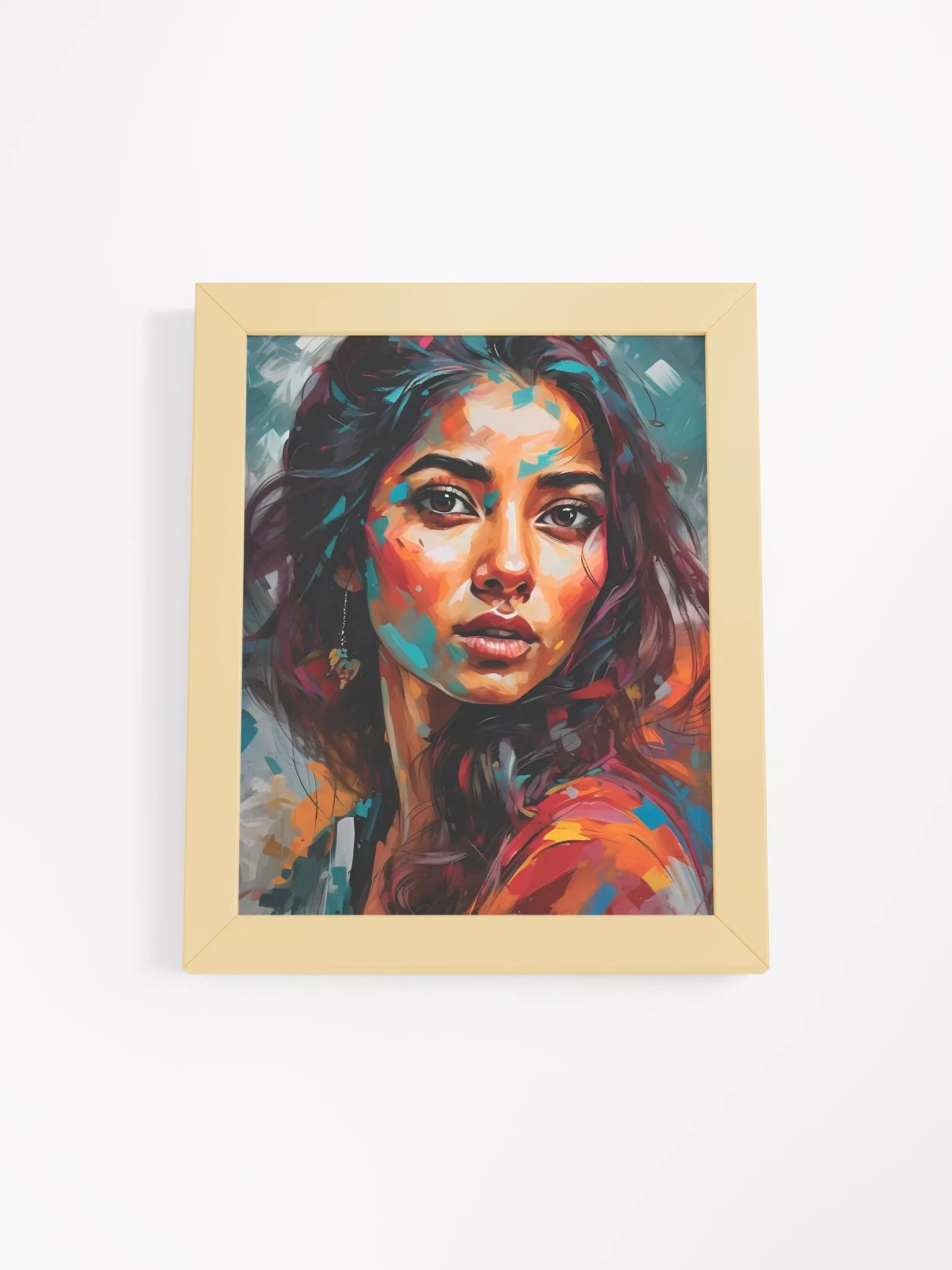 Woman Art Frame | Woman Painting | Girl Frame | Painting #A3 product image (9)
