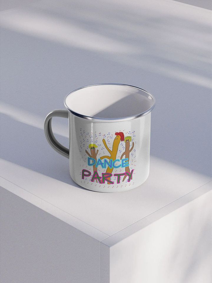 Dance Party Enamel Mug product image (1)