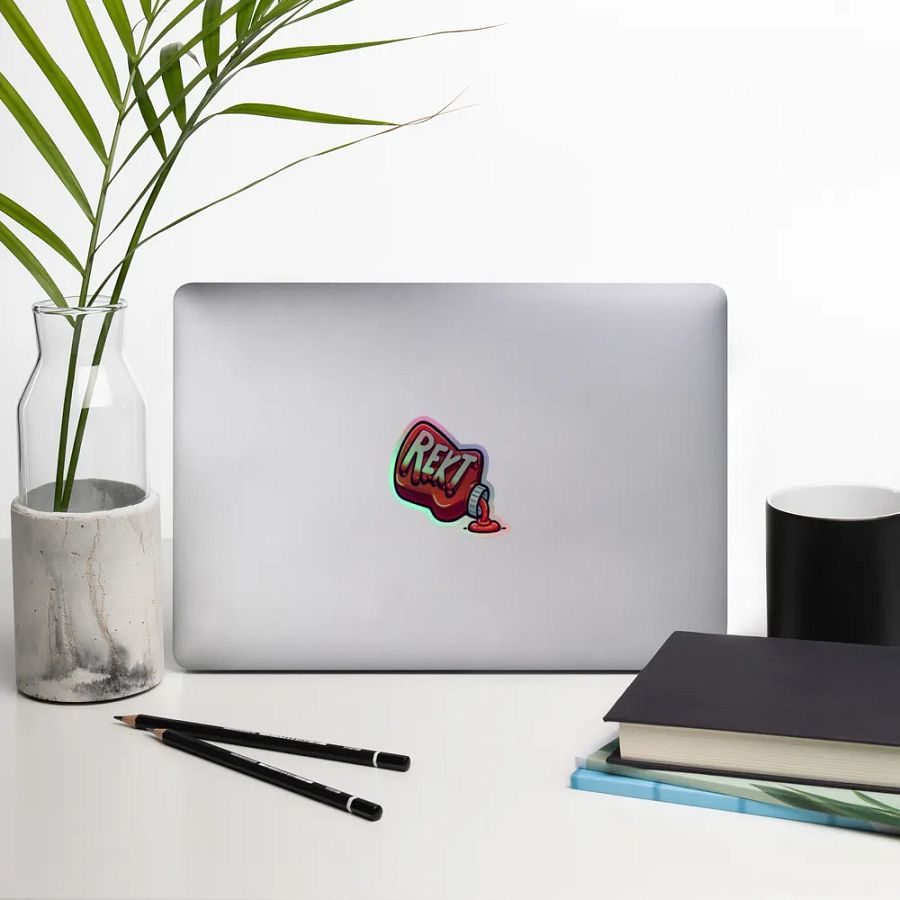 Rekt Holographic Sticker Sheet product image (14)