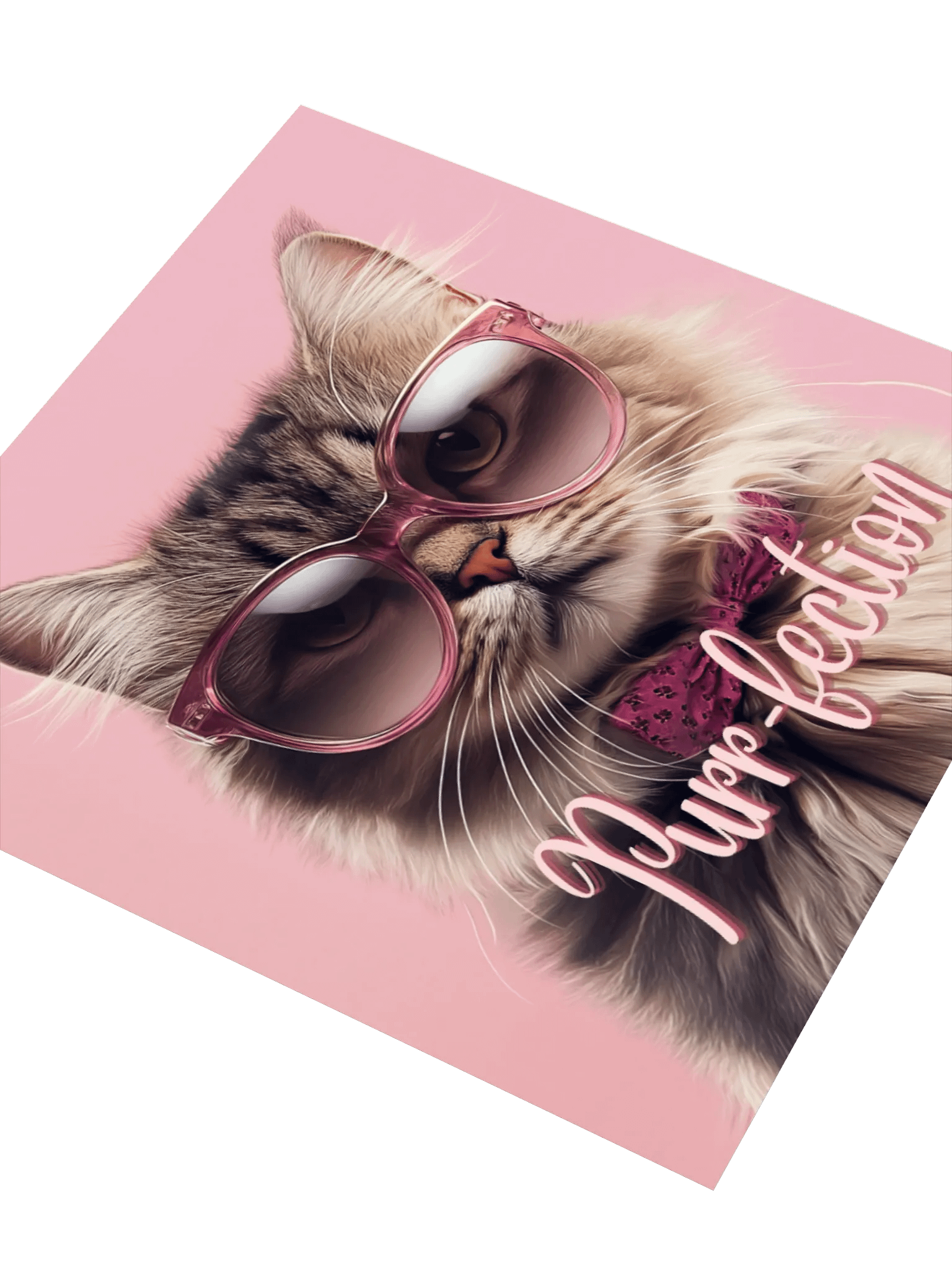 Purr-fection: Square Sticker product image (3)