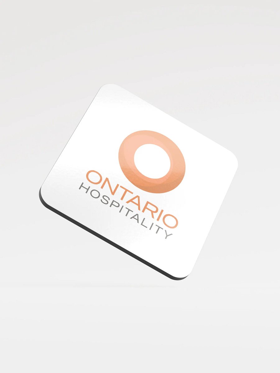 Ontario Hospitality Glossed Cork Coaster product image (1)