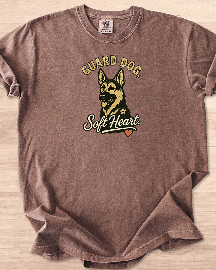 Guard Dog Soft Heart (German Shepherd) Tee product image (5)