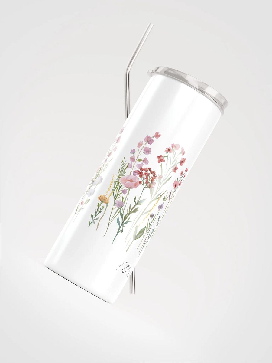 Wildflower Heart Stainless Steel Tumbler product image (4)