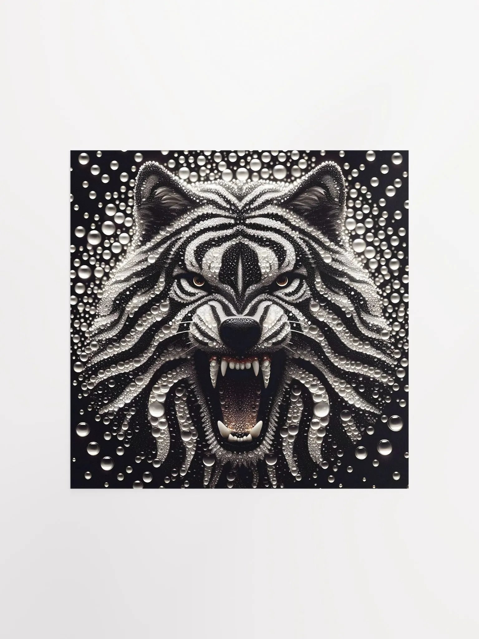 Intense Tiger Vision Poster product image (2)