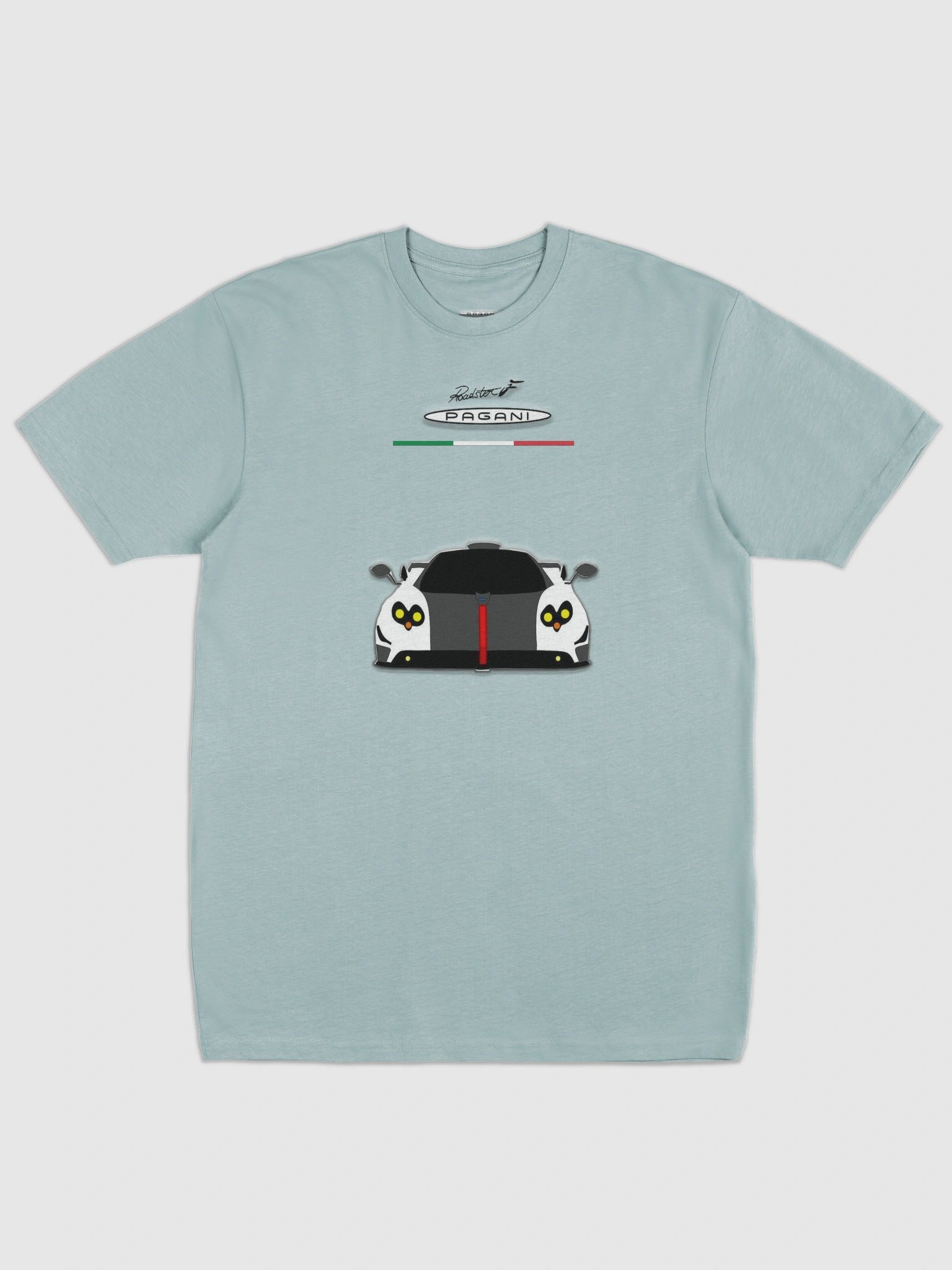 pagani zonda roadester italian flag strip product image (4)