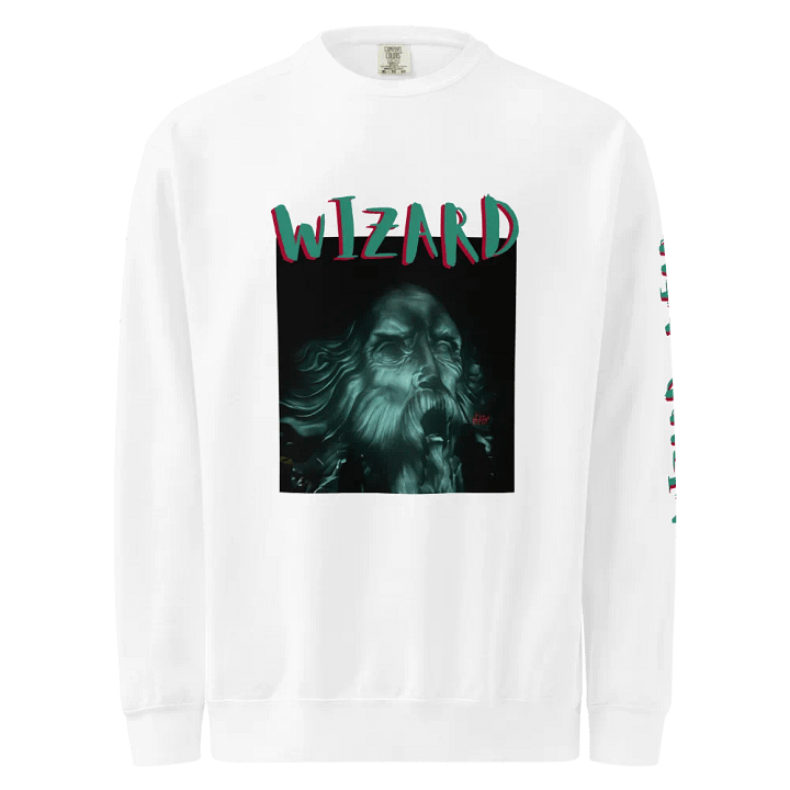Mystical Wizard Portrait Sweatshirt product image (1)