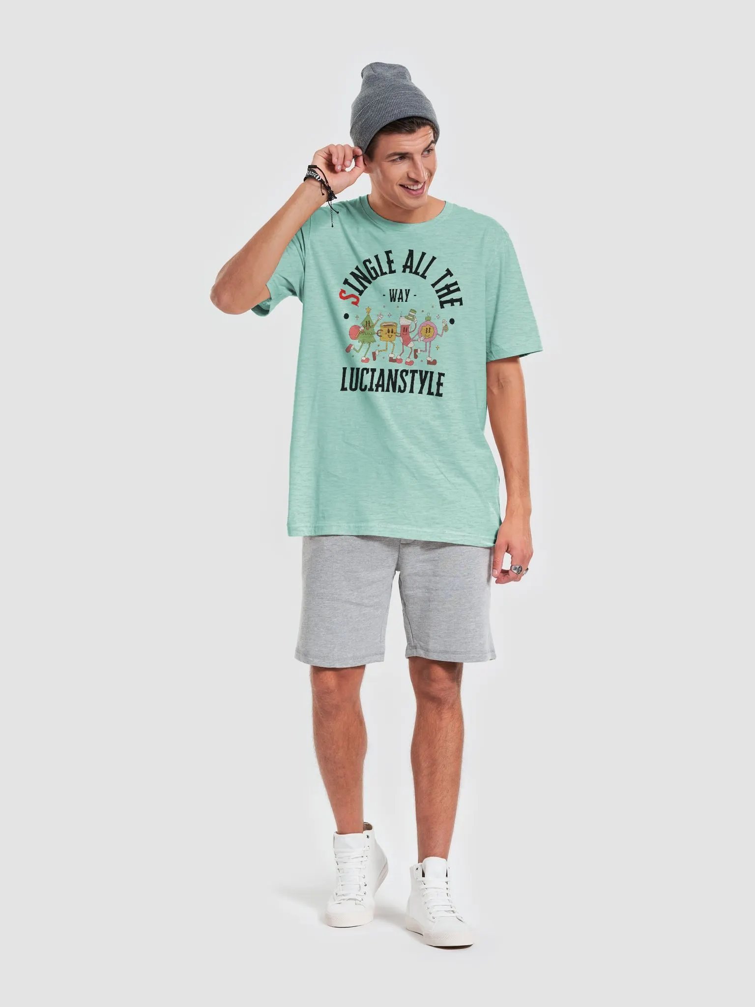 Festive Holiday Cartoon Characters T-Shirt product image (7)