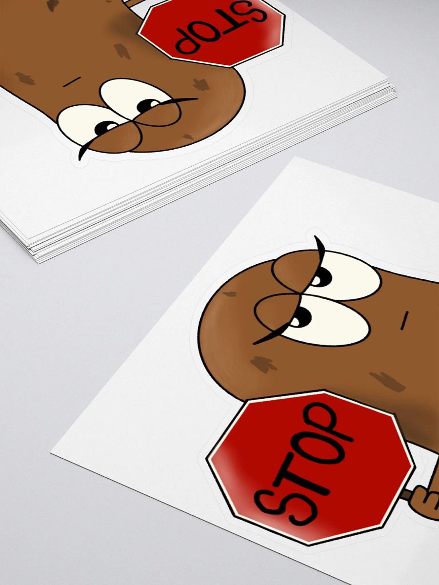Stop Potundant Sticker product image (4)