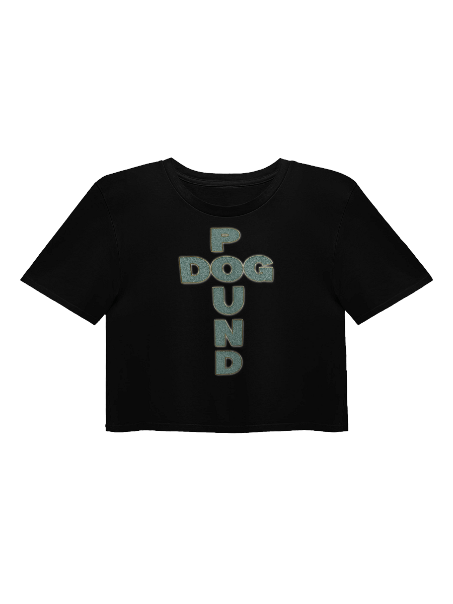 DOG POUND CROSS CROP TOP product image (1)