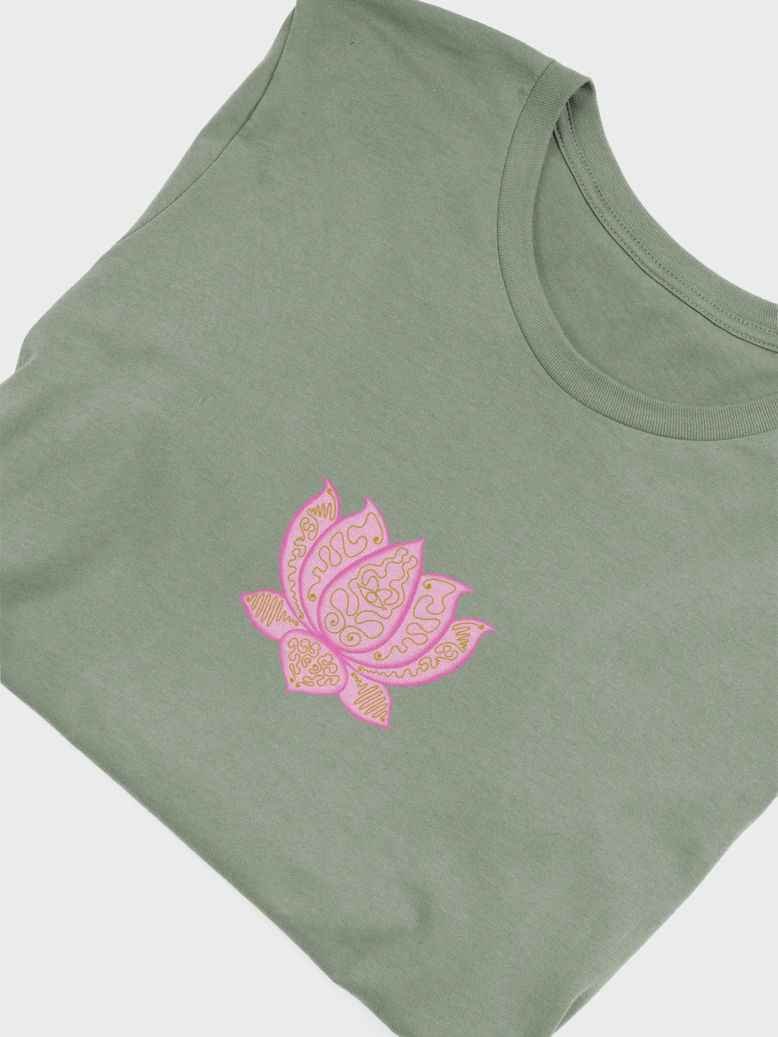 Golden Lotus Symmetry T-Shirt product image (5)